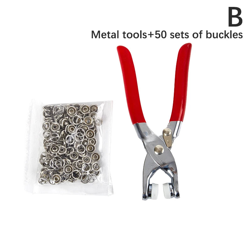 Snap Fastener Installation Tool Kit