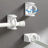 360° Rotatable Adhesive Curtain Rod Brackets (Set of 10)