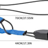 Universal Car Anti-Theft Steering Wheel Lock with Braided Steel Cable