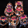 Beholder's Eye Sharp Edge Resin Dice Set for D&D