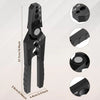 6-Position Tube Repair Pliers for Copper and Aluminum Pipes