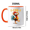 F-Caw-F Keramik-Kaffeetasse