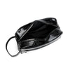 Men's PU Leather Clutch Wallet with Zipper Closure