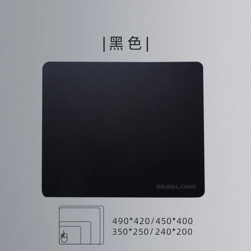 Frosted Glass Mouse Pad with Non-Slip Base