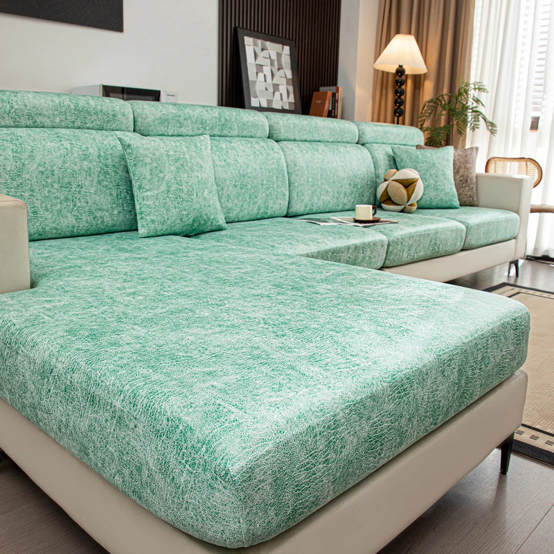 Elastic Sofa Cover with Anti-Slip Grip