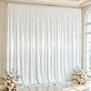 Shimmering Satin Backdrop Curtain Panels