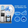 Spill-Resistant Silicone Water Jug Cap for 3 & 5 Gallon Bottles