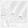 Ruffled Bed Skirt with Split Corners and Elastic Wrap