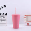 Personalized 16oz Matte Acrylic Tumbler with Lid and Straw