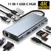 8-in-1 USB-C Hub with 4K HDMI, Ethernet & Card Reader