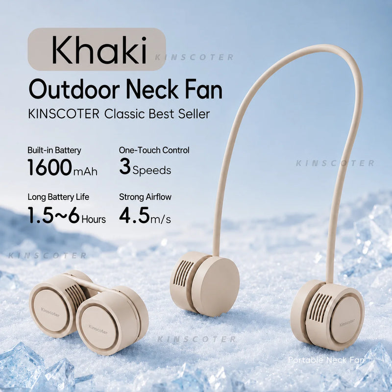 Portable Bladeless Neck Fan