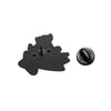 Fun Meteor Enamel Pin with Star Design
