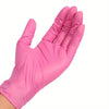 Pink Nitrile Disposable Gloves – Latex-Free, Waterproof, Multi-Purpose Cleaning & Household Protection