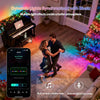 Smart RGB LED String Lights with App & Remote Control