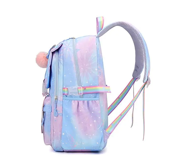 Stylish Letter Print Nylon Backpack for Everyday Use