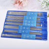 Stainless Steel Knitting Needle Set (20cm, 2–5mm)