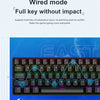 Compact 61-Key Mechanical Gaming Keyboard with RGB Backlighting