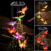 Color Changing Solar Wind Chimes