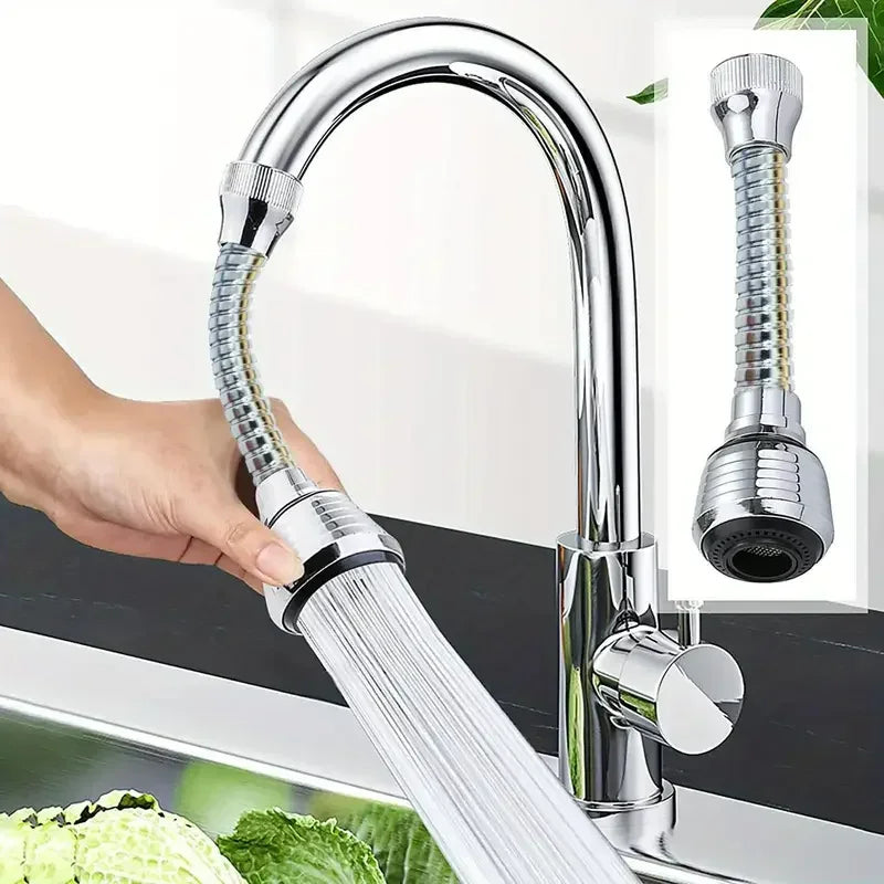 360° Rotating Kitchen Faucet Extender with Filter