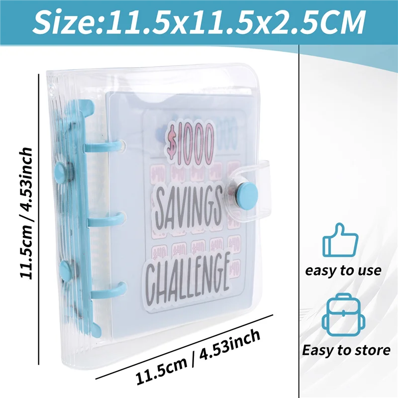 Personalized Savings Challenge Binder
