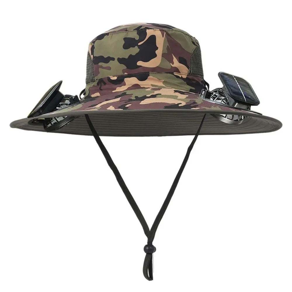 Solar Rechargeable Cooling Hat