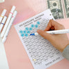 Savings Challenge Binder with Cash Envelopes