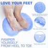 Wall-Mounted Shower Scrubber with Suction Cups