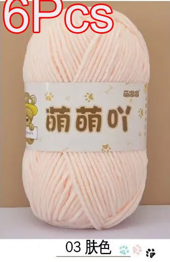 Soft Chenille Yarn for Crocheting and Knitting