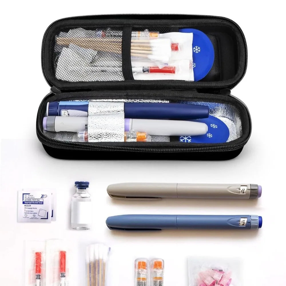 Insulin Cooler Travel Case with Digital Thermometer