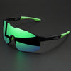 Oversized Wraparound Sports Sunglasses