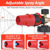 Pressure Washer Short Spray Gun with Snow Foam Lance Set