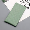 Soft PU Leather Squeeze Glasses Case with Multi-Functional Storage Pocket
