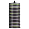 Multi-Layer Hanging Herb Drying Rack with Zippered Mesh Nets