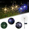 Luces de Jardín con Forma de Fuegos Artificiales con Energía Solar