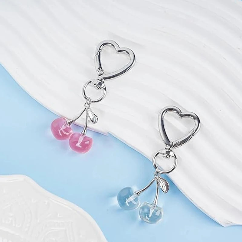 Cherry Bag Charm Keychain