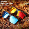 Polarized Square Sunglasses with UV400 Protection