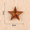Embroidered Flower Iron-On Patches Set for Clothing & Accessories