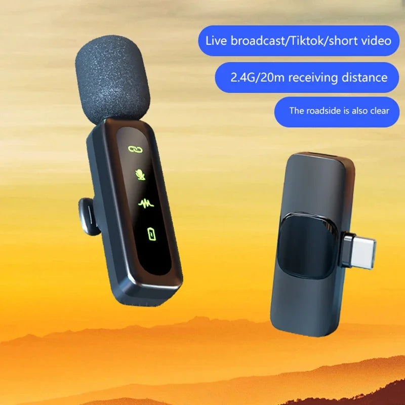 Lavalier Wireless Microphone für Streaming