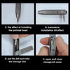 Titanium Alloy Mini Screwdriver with Magnetic Double-Ended Bits