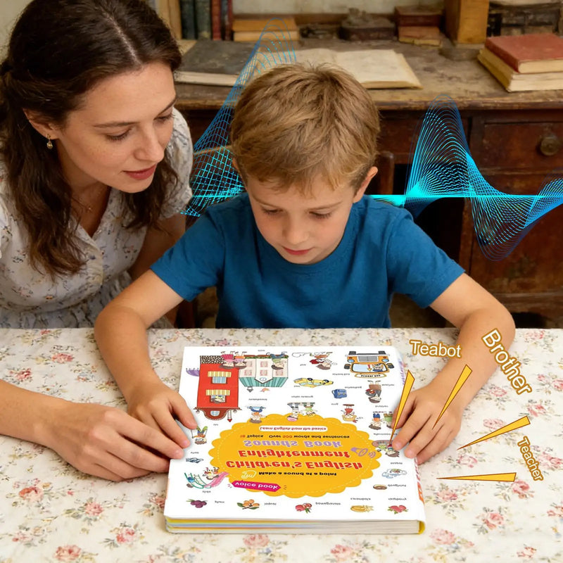 Interactive English Sound Book for Kids
