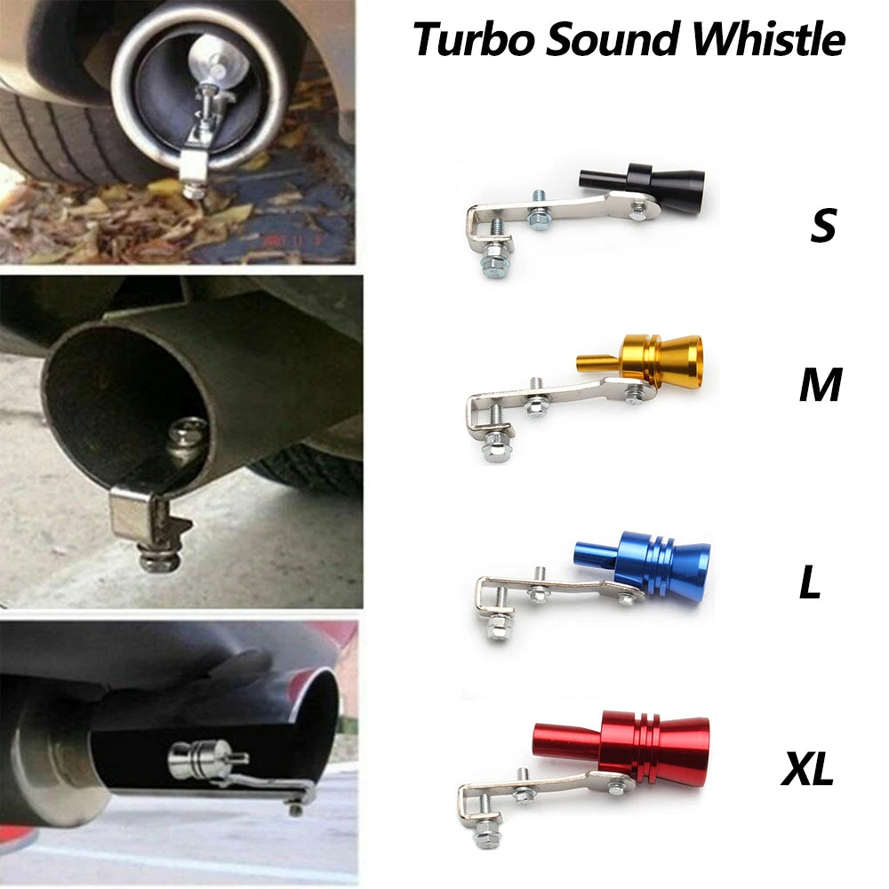 Universal Turbo Sound Exhaust Whistle