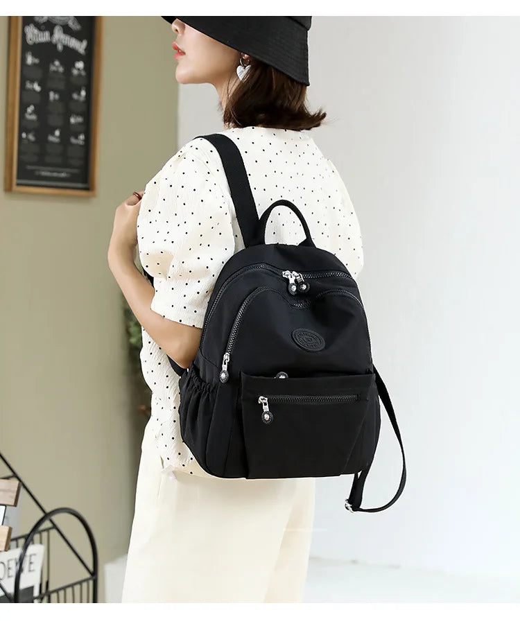 Durable Nylon Backpack for Daily Use