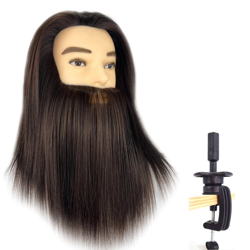Men's Mannequin Head for Hair Styling Practice