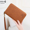 RFID Blocking Travel Passport Holder and Document Organizer