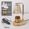 50W Dimmable Candle Warmer Lamp with Timer