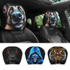 Wild Animal Print Car Seat Headrest Covers (2-Pack) – Universal Fit
