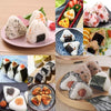 Sushi Rice Mold Set with Lid - Triangle & Rectangle Shapes