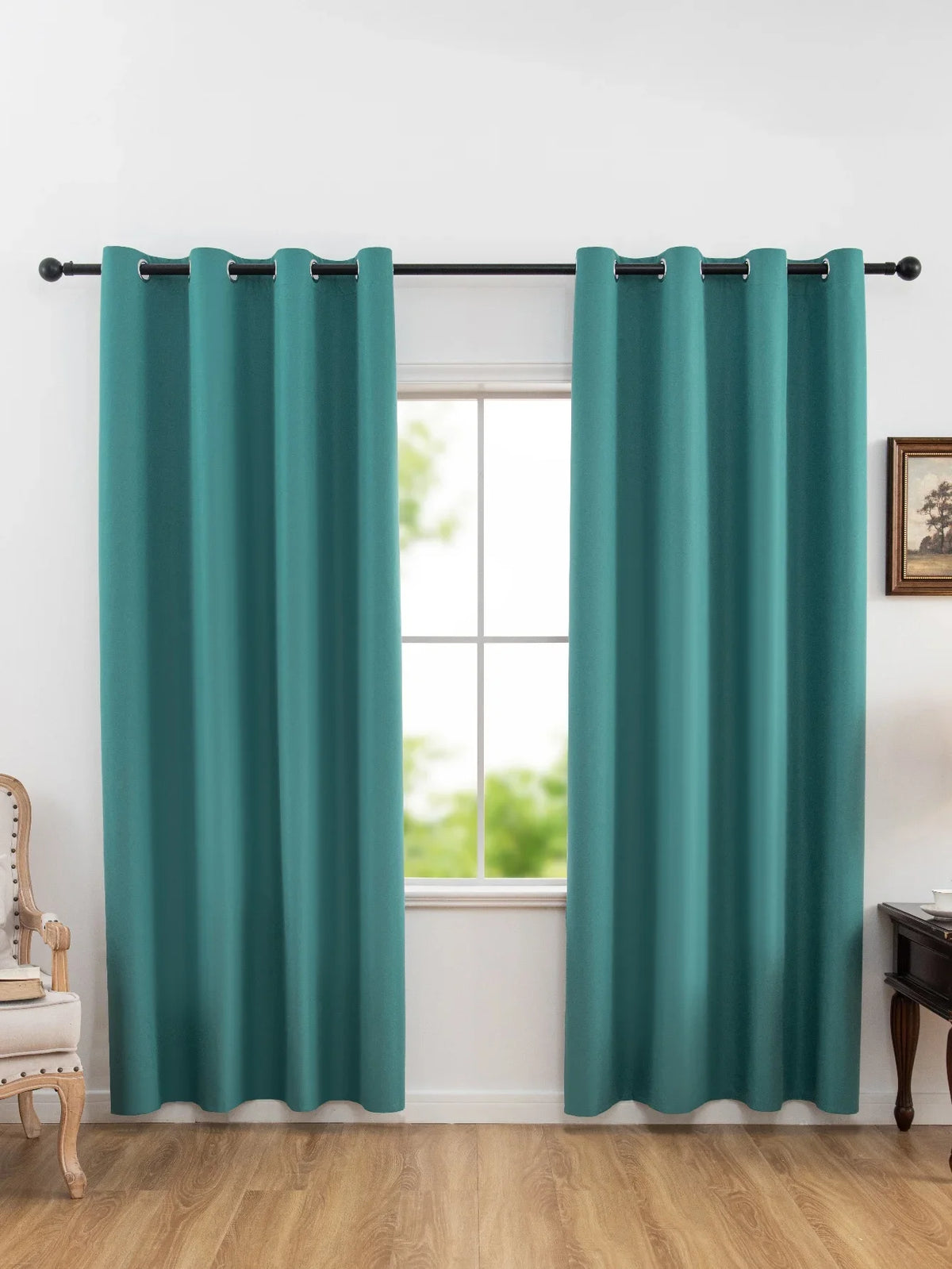 100% Blackout Curtains with Grommets for Bedroom and Living Room