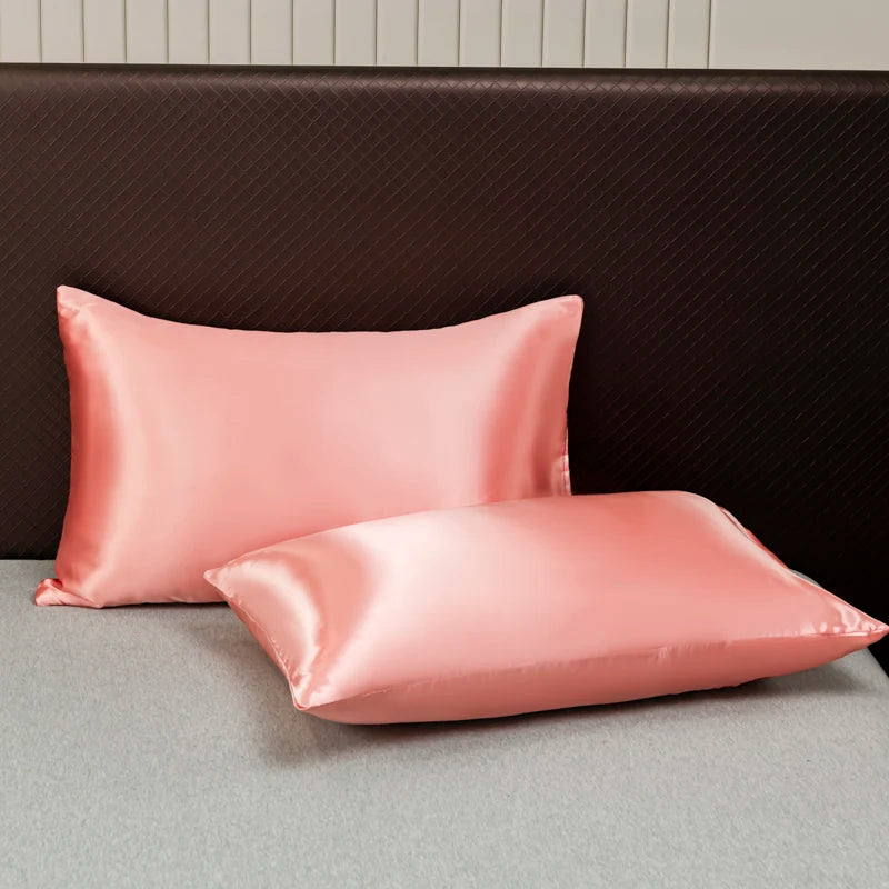 Luxury Satin Bedding Set with Fitted Sheet and Pillowcases