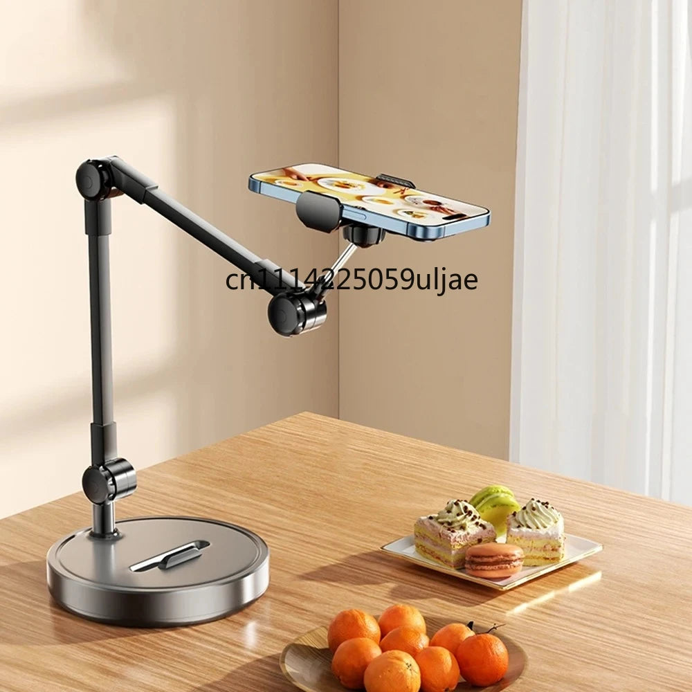 Folding Adjustable Phone Stand with Flexible Arm